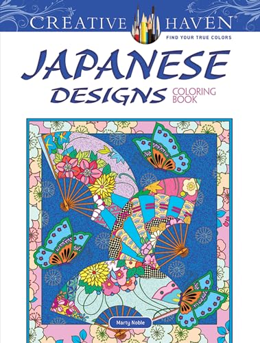 Creative Haven Japanese Designs Coloring Book (Adult Coloring Books: World & Travel) von Dover Publications